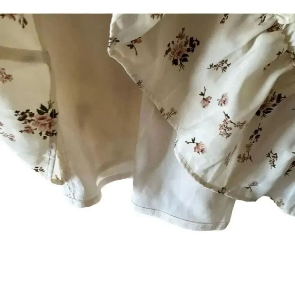 Lulu’s Romantic Muse Cream Floral Print Tie - Image 7