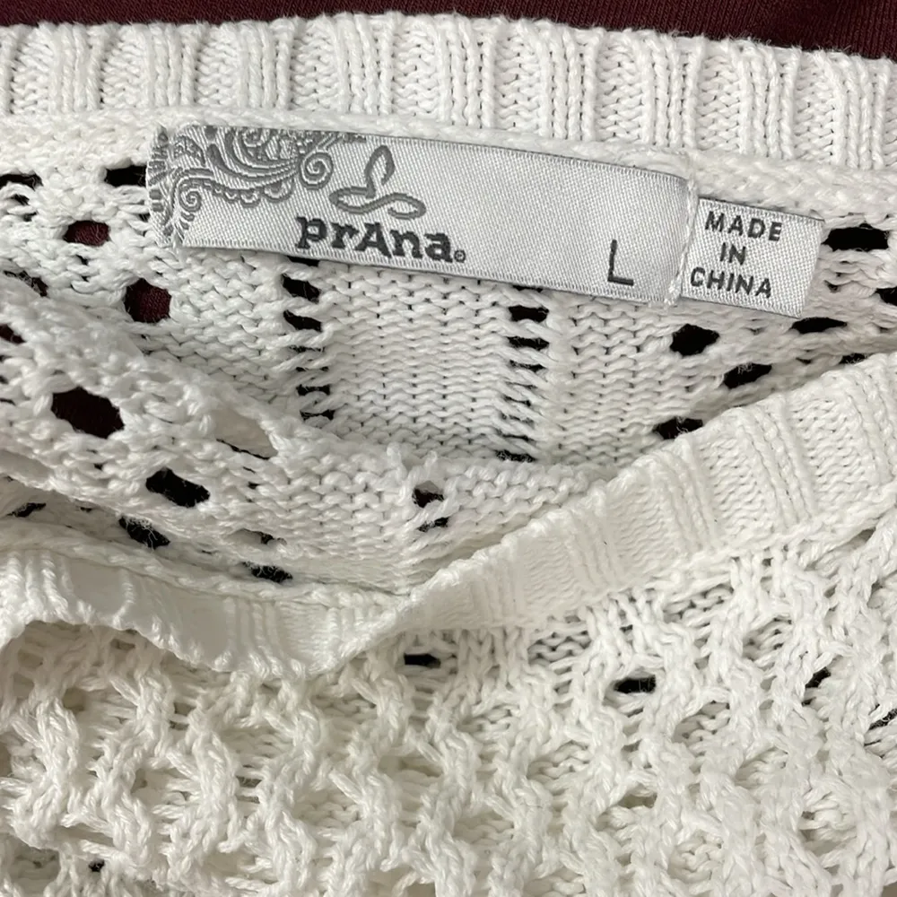 PrAna Parker Organic Cotton Open Knit Sweater - Image 5