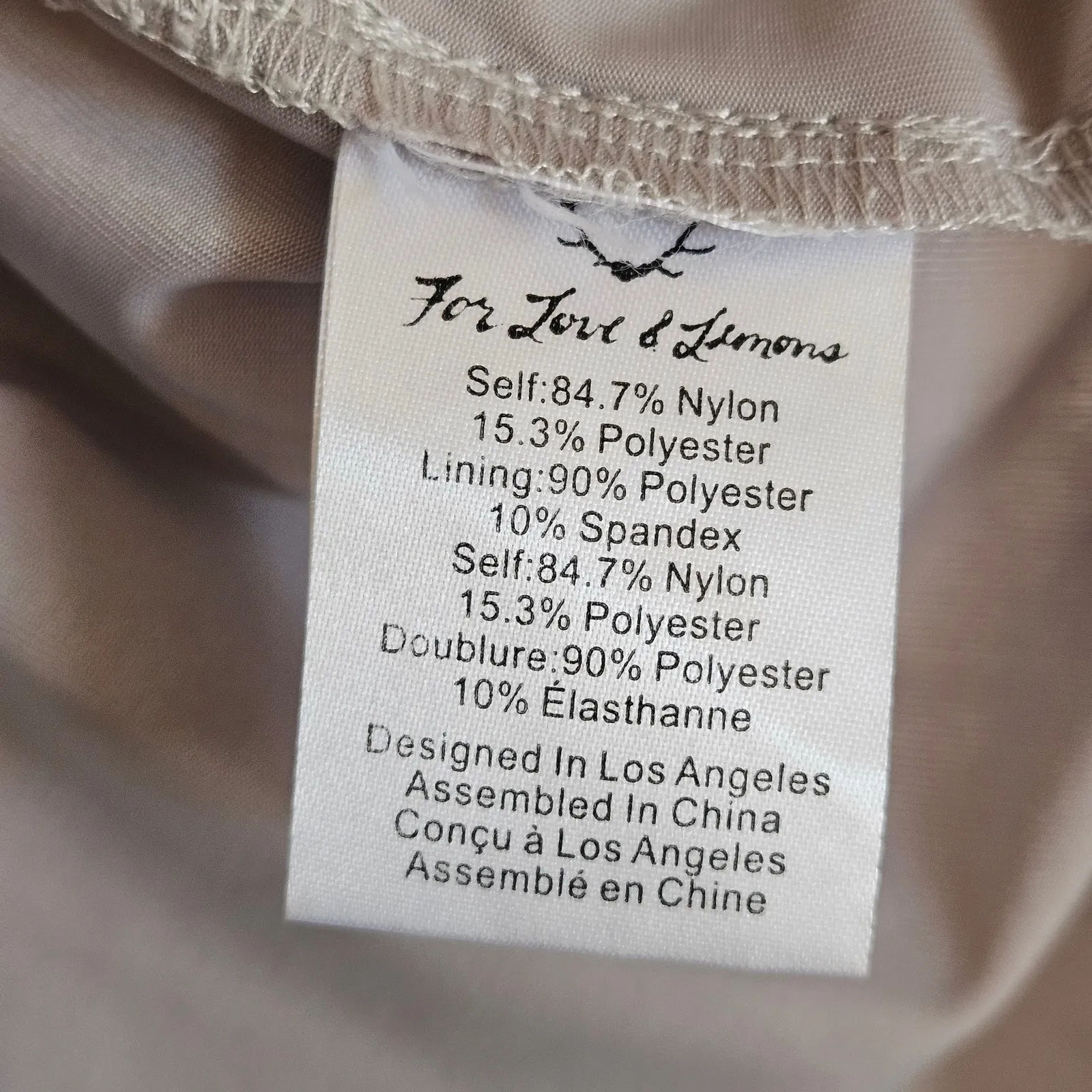 For Love & Lemons Lyla Cocktail Lace Dress‎ in Silver Size Medium - Image 7