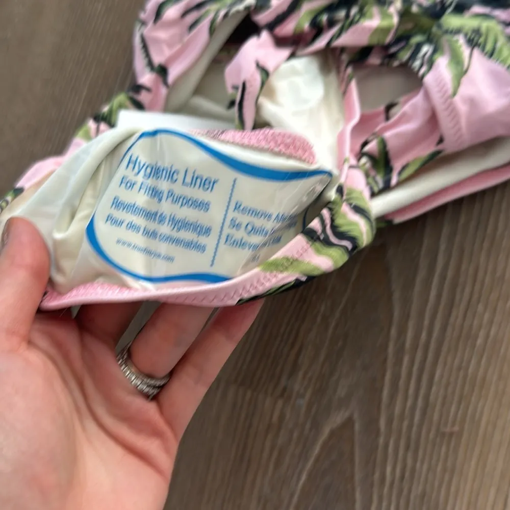 NWT SOLID & STRIPED X PALM TREE CREW THE POPPY WRAP PALM TREE PRINT - Image 6