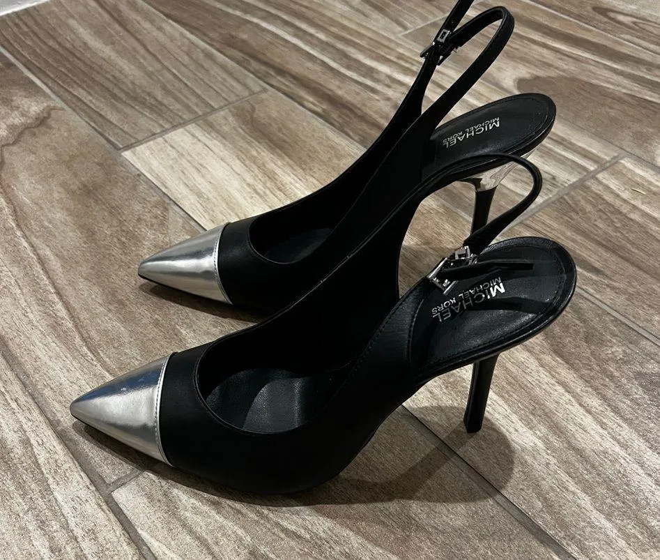 MICHAEL Michael Kors NWOB Kadence Slingback Pointed Toe Pump/ heel SIZE 10 - Image 4