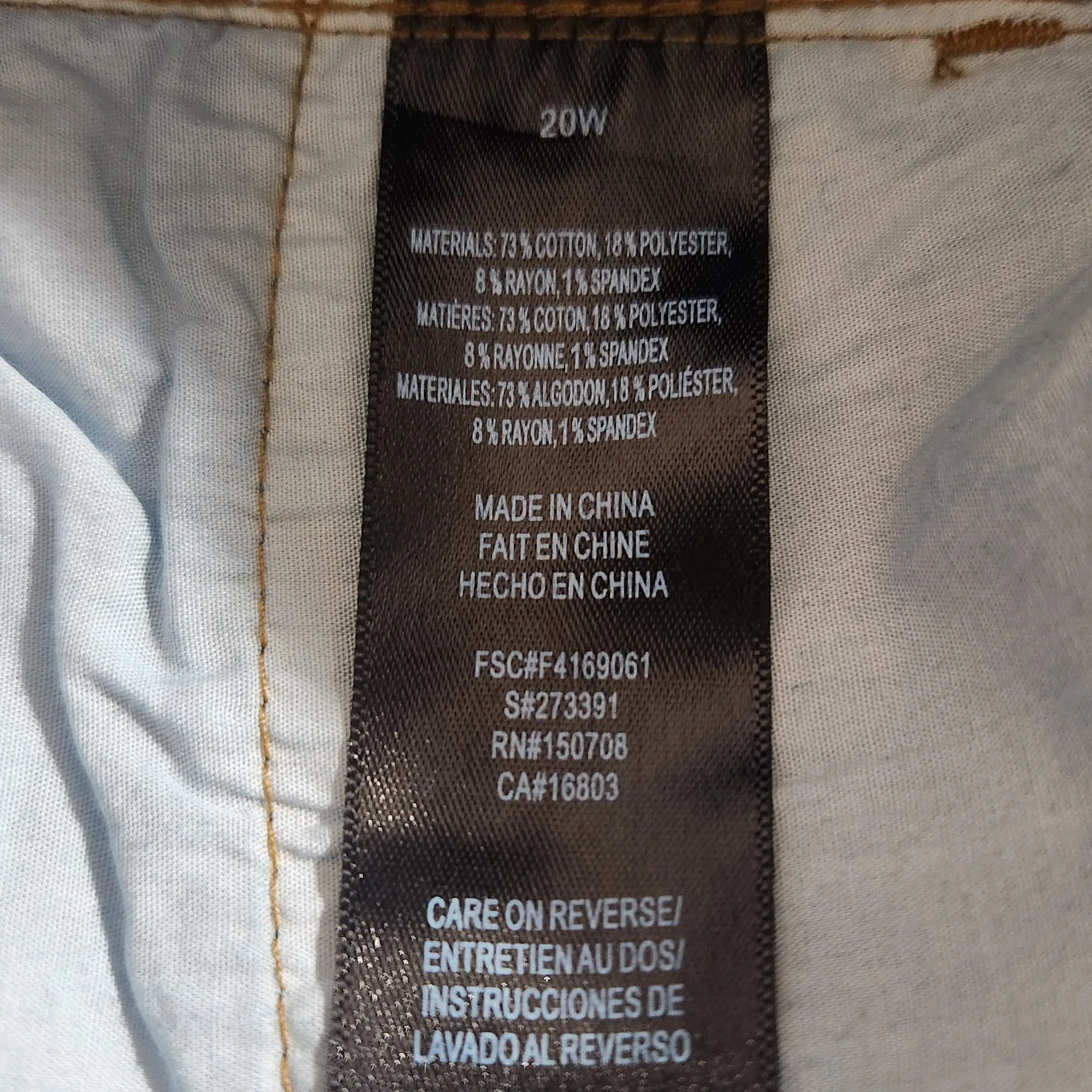 Signature Collection Dark Wash Jeans Size 20W Dark Wash Women's Jeans - Image 6