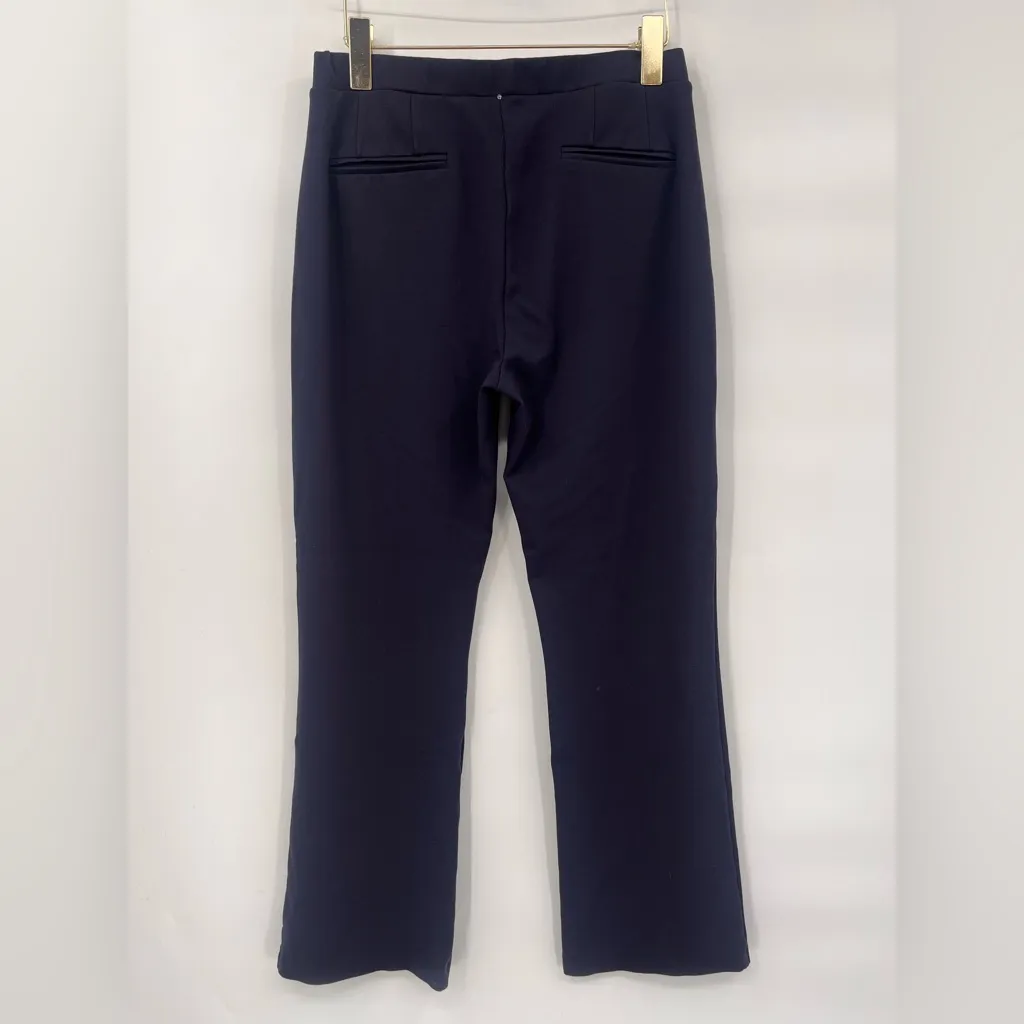 Max Mara leisure navy blue‎ wide leg pants size medium - Image 2