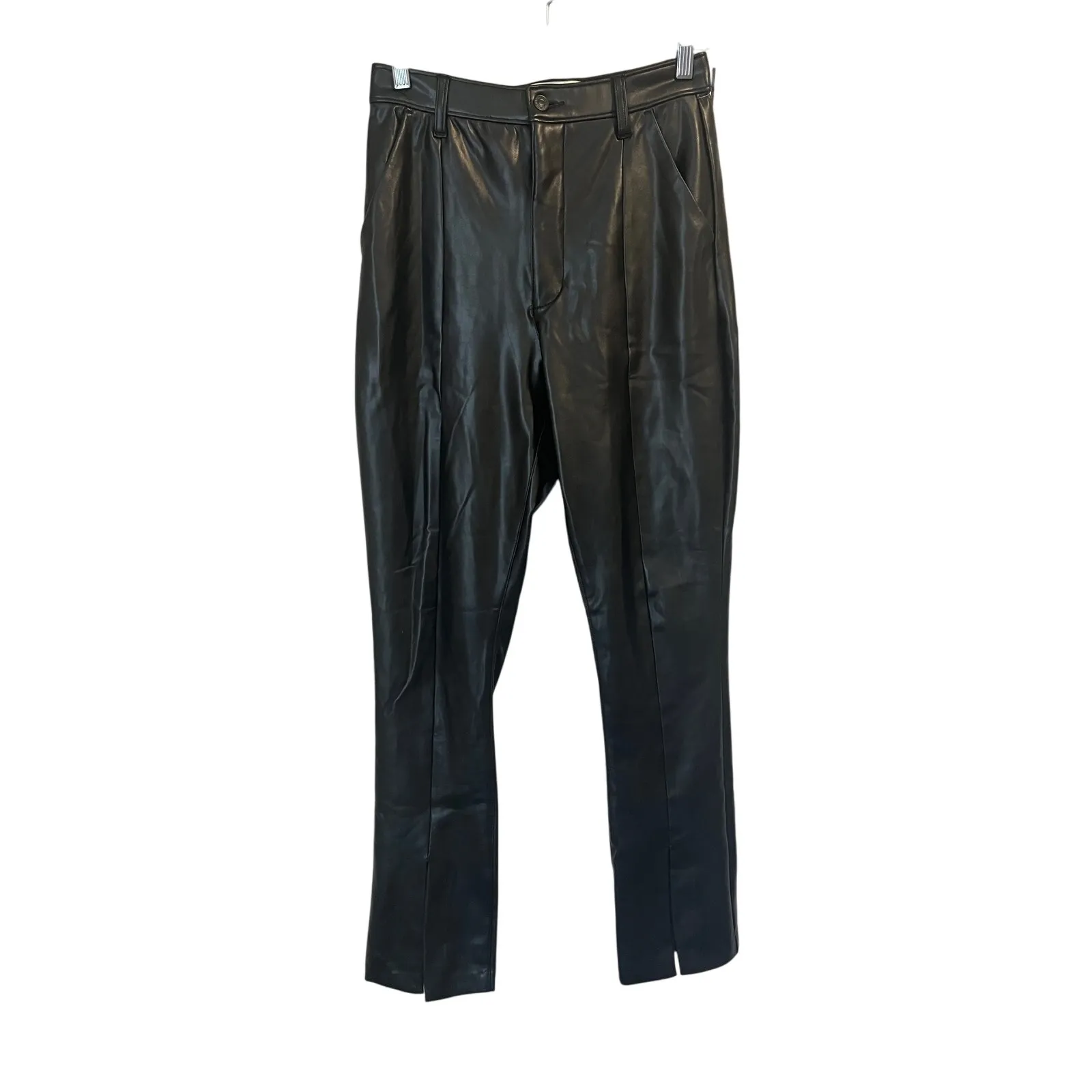 Abercrombie & Fitch Ultra High Rise Curve Love Vegan Leather Pants sz. 6 - Image 2