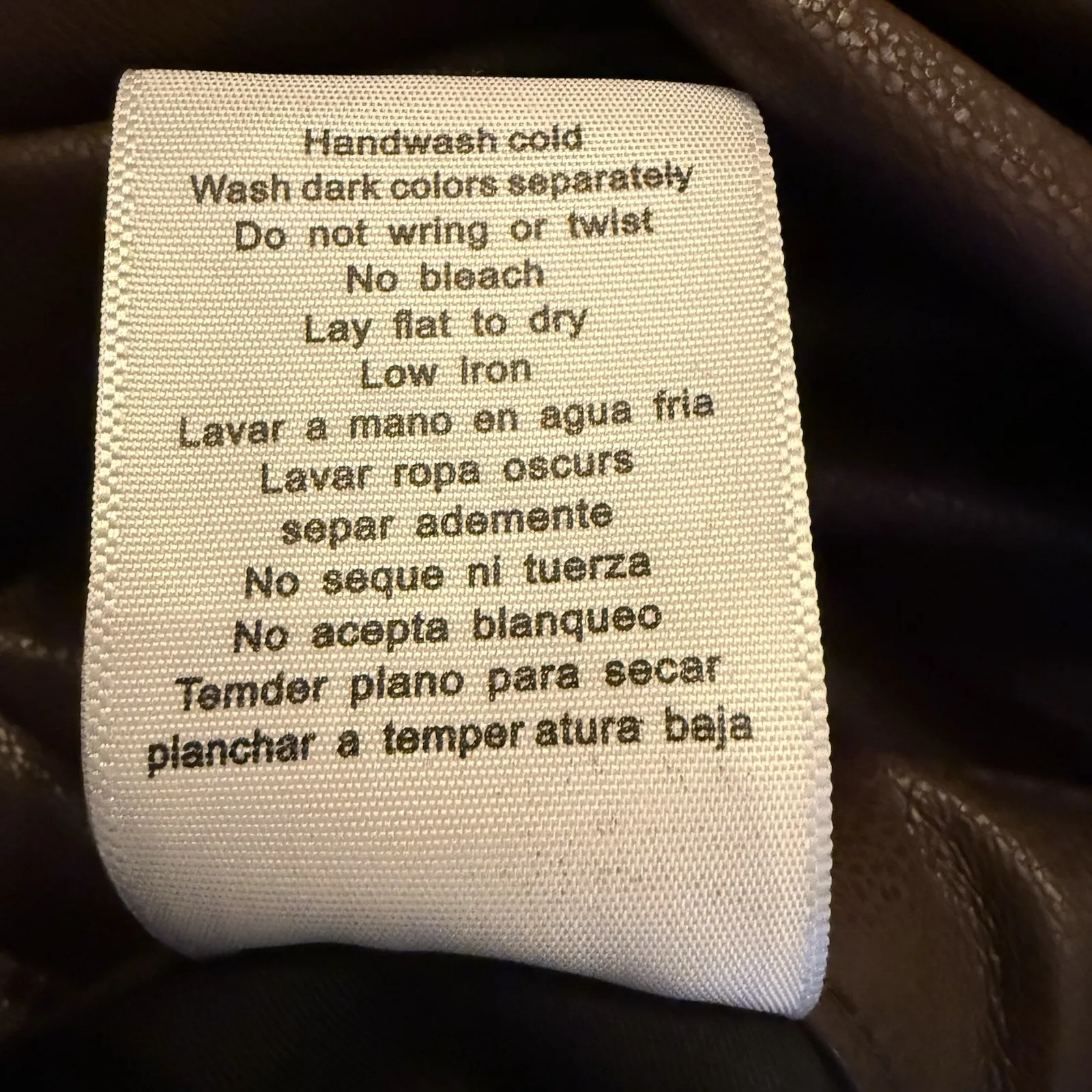 NWOT Judy Blue Faux Leather Tummy Control High Rise Straight 22 W JB88754 Brown - Image 12