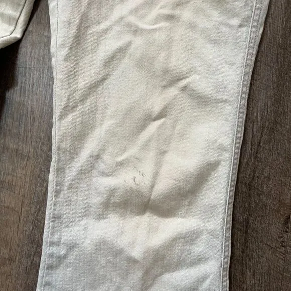 2000s Y2k Glo Jeans Blue Light Wash Pink Thread Low Rise Flare Womens Size 31 - Image 5