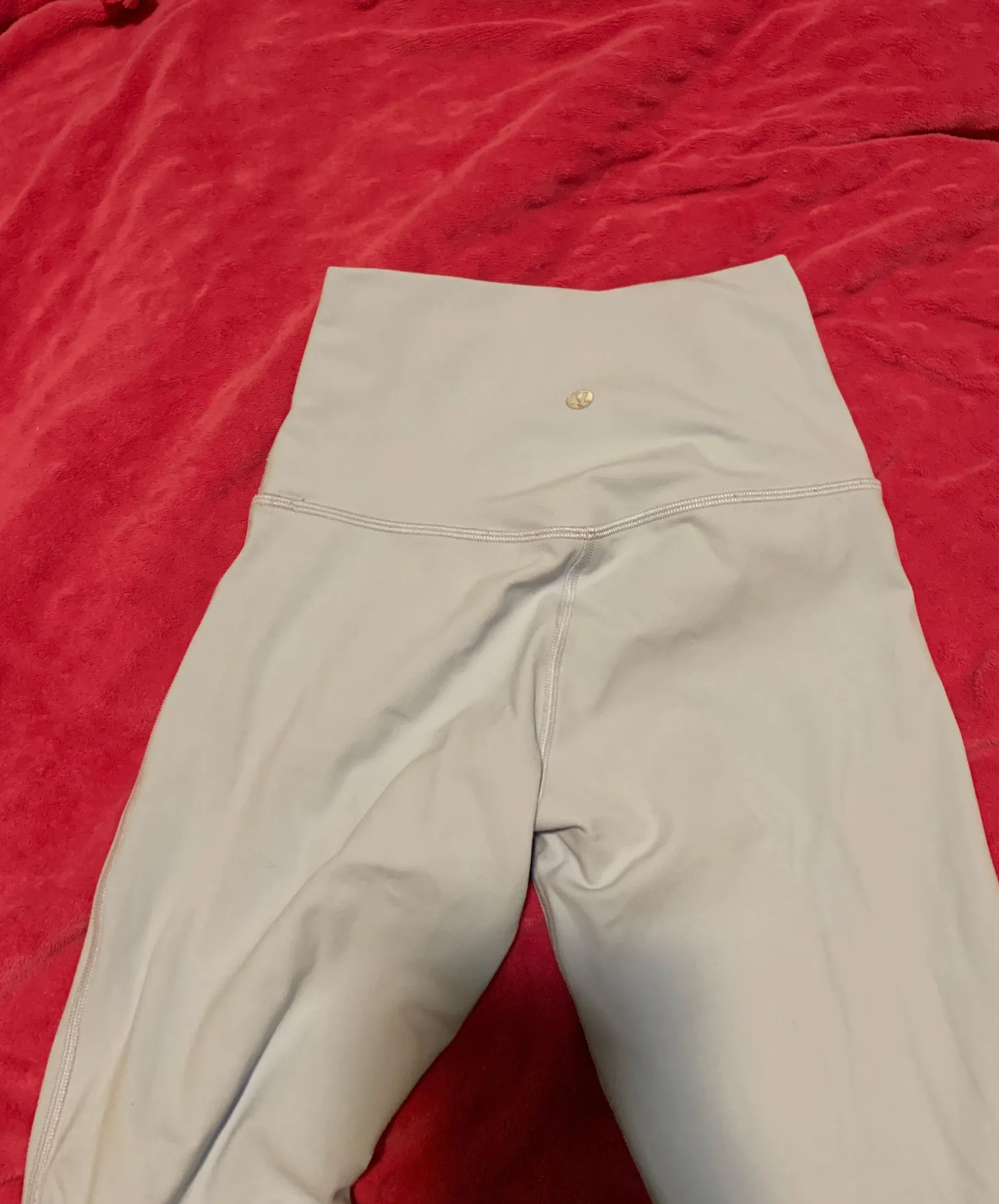 Lululemon Pastel Blue  Leggings - Image 4