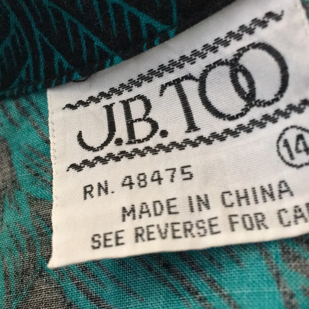 FINAL MARKDOWN Ladies j.b too dress 14 Black - Image 4