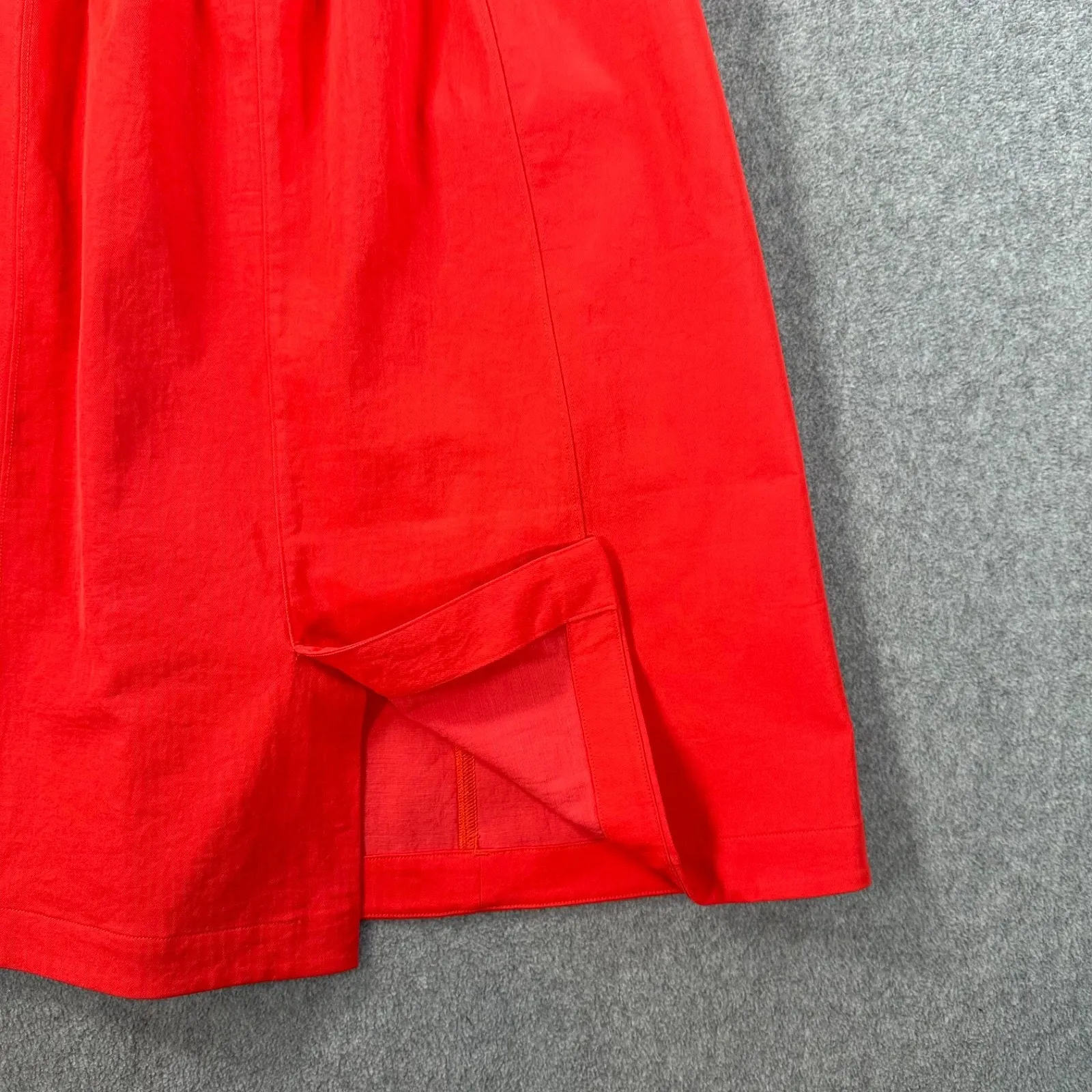 LULULEMON Trip Taker Skirt Women's Size 6 Carnation Red Paperbag Pockets W8ABAS - Image 10