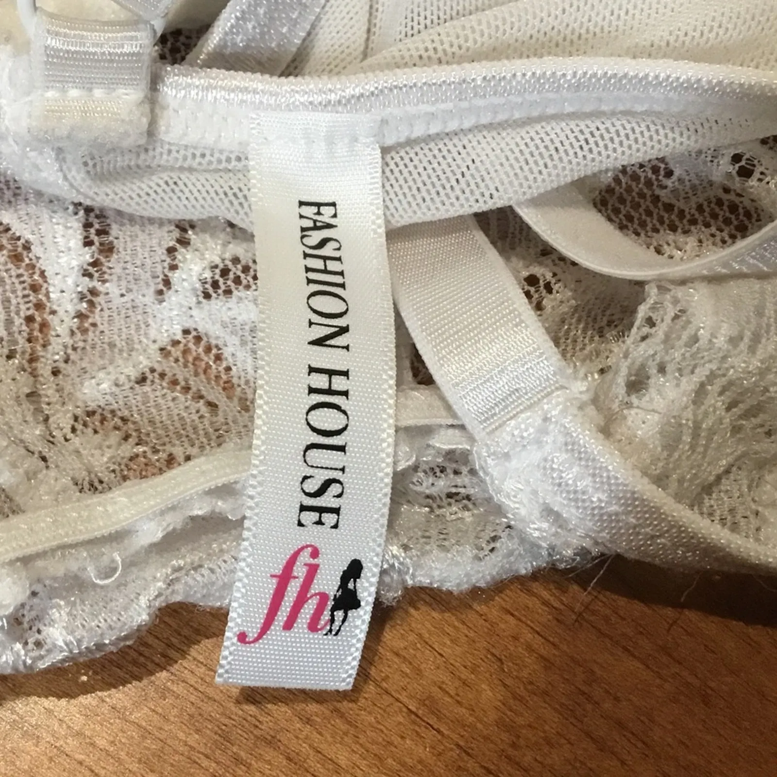 Fashion House Bodysuit White Size L - Image 3