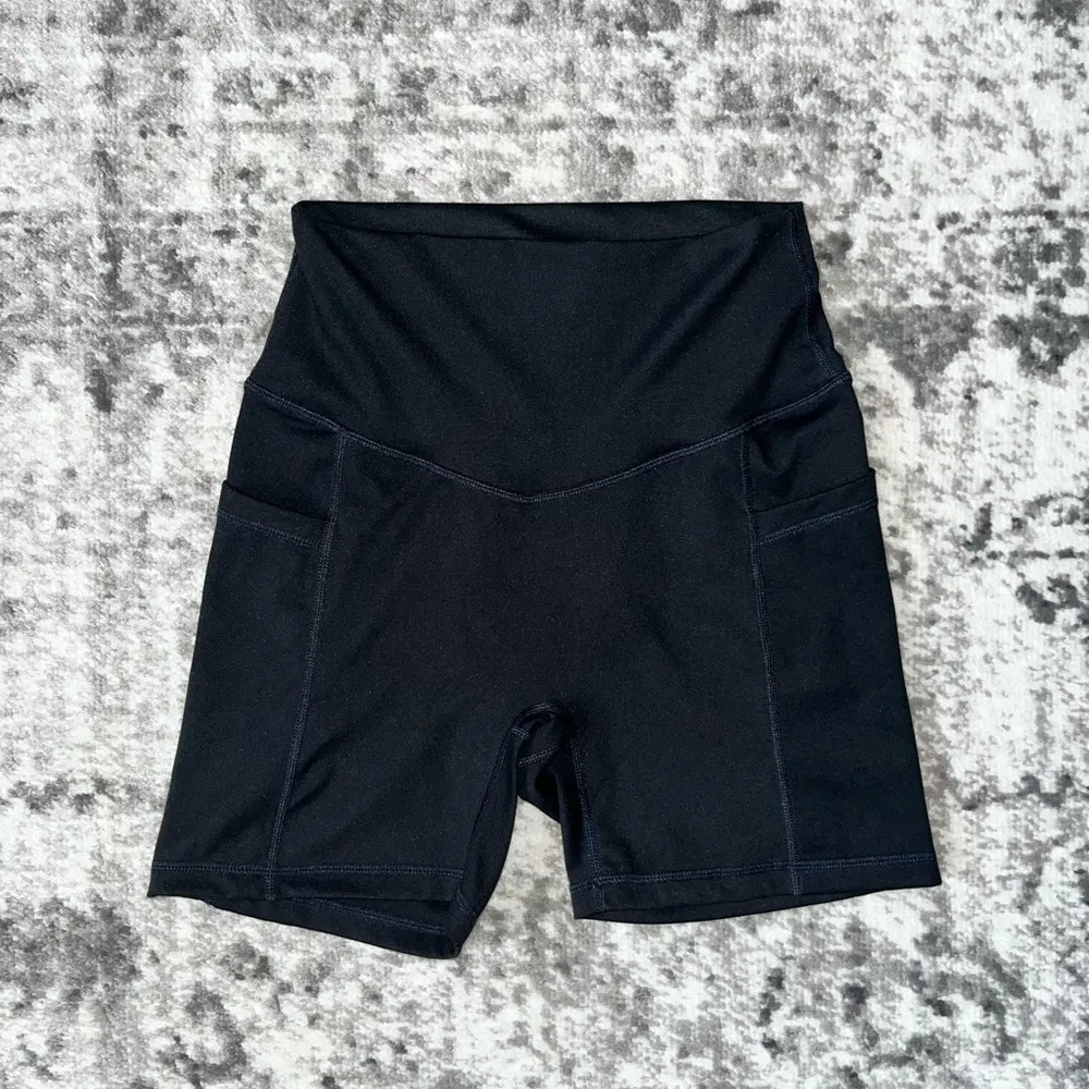 Popflex Supersculpt Midi Short with Pockets Black - Image 5