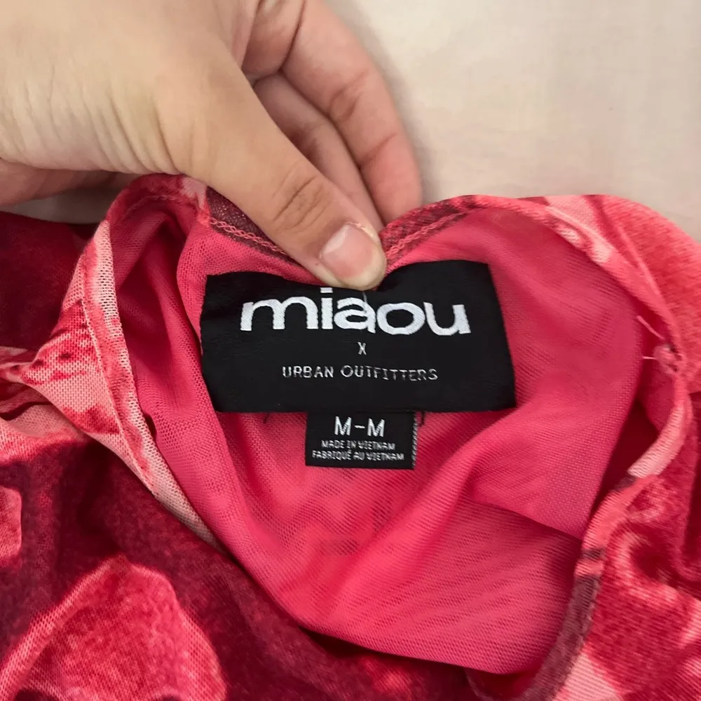 Urban Outfitters x Miaou Red Graphic Women's Dress - Image 2