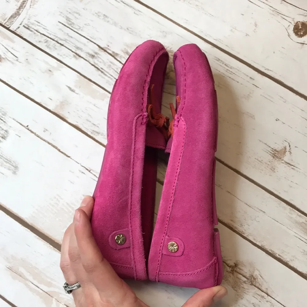 Isaac Mizrahi Live Pink Loafers - Image 5