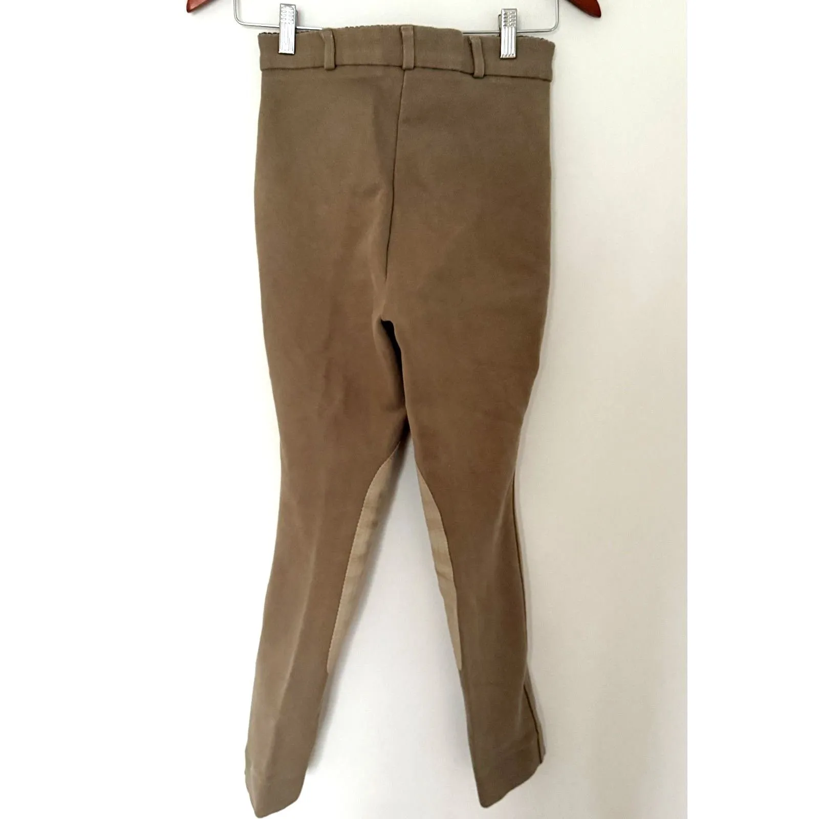 VTG Miller Stretch Durable Midweight Equestrian Horseback Riding Pant (Stain) Brown Size undefined - Image 2