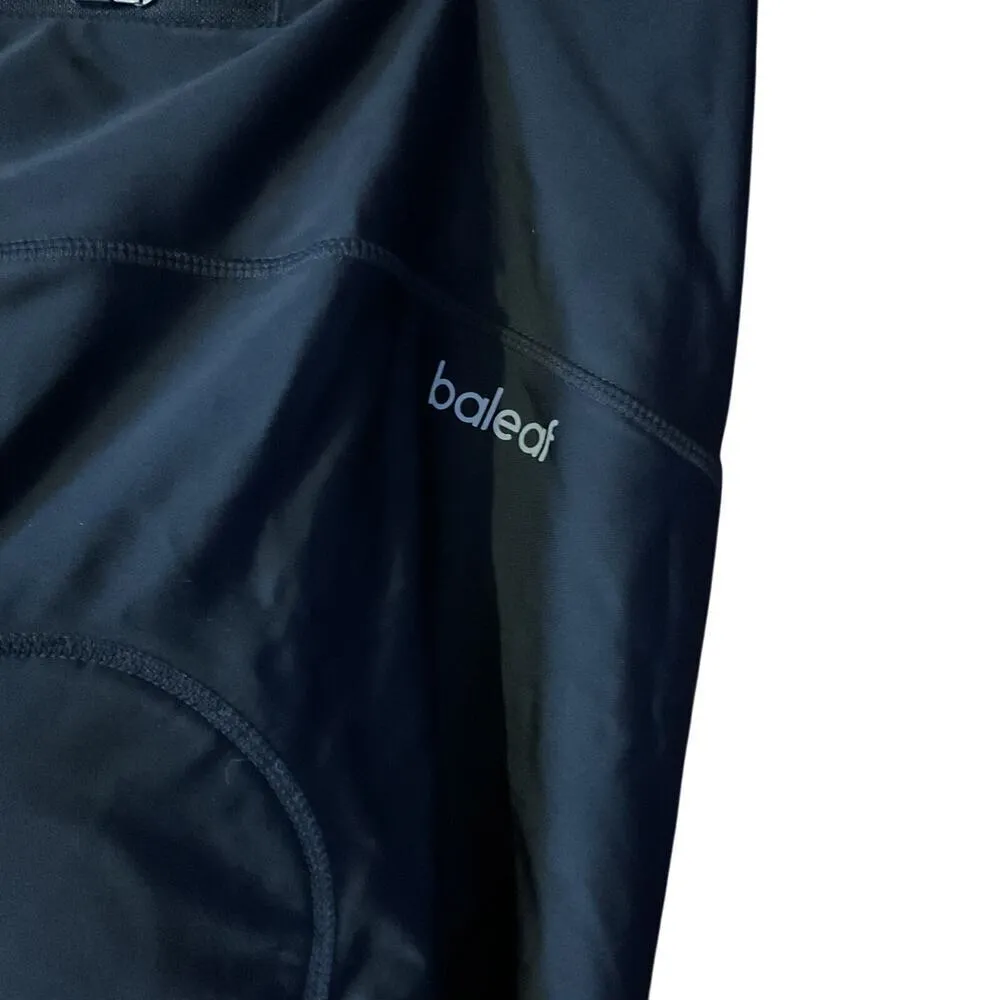 Baeleaf Womens Cycling pants. Black with Reflective Stripes. Size XL - Image 4