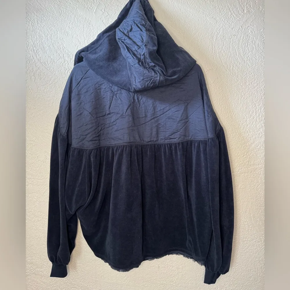 Free People Movement Let It Go Sweatshirt Quarter Zip Hooded Pullover Size Small - Image 4