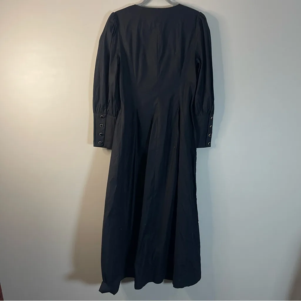 Reformation Halia Long-Sleeve Button-Front Midi Dress - Image 13