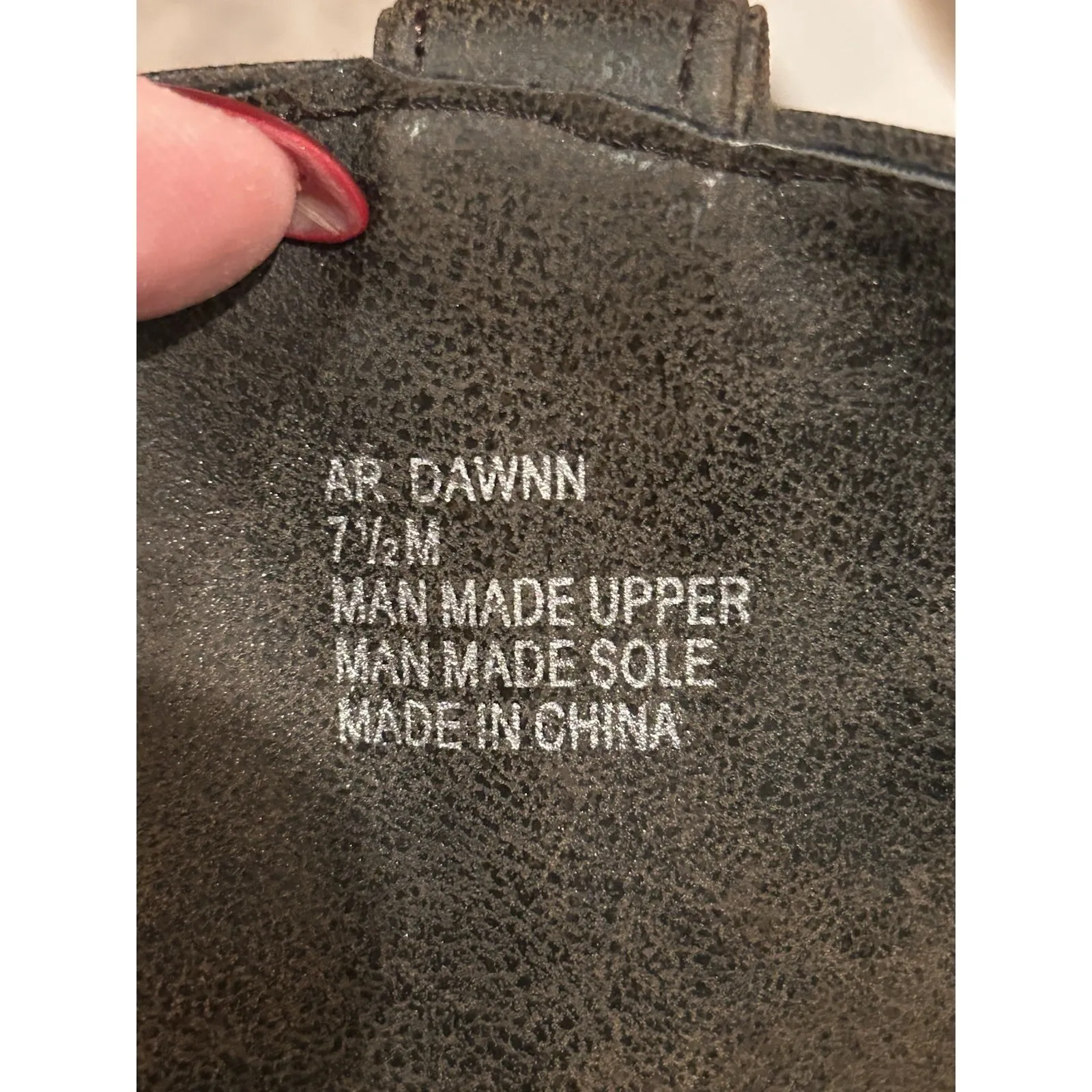 Women's American Rag DAWNN 7.5 Cowboy Chocolate Faux-Leather Boots - Image 9