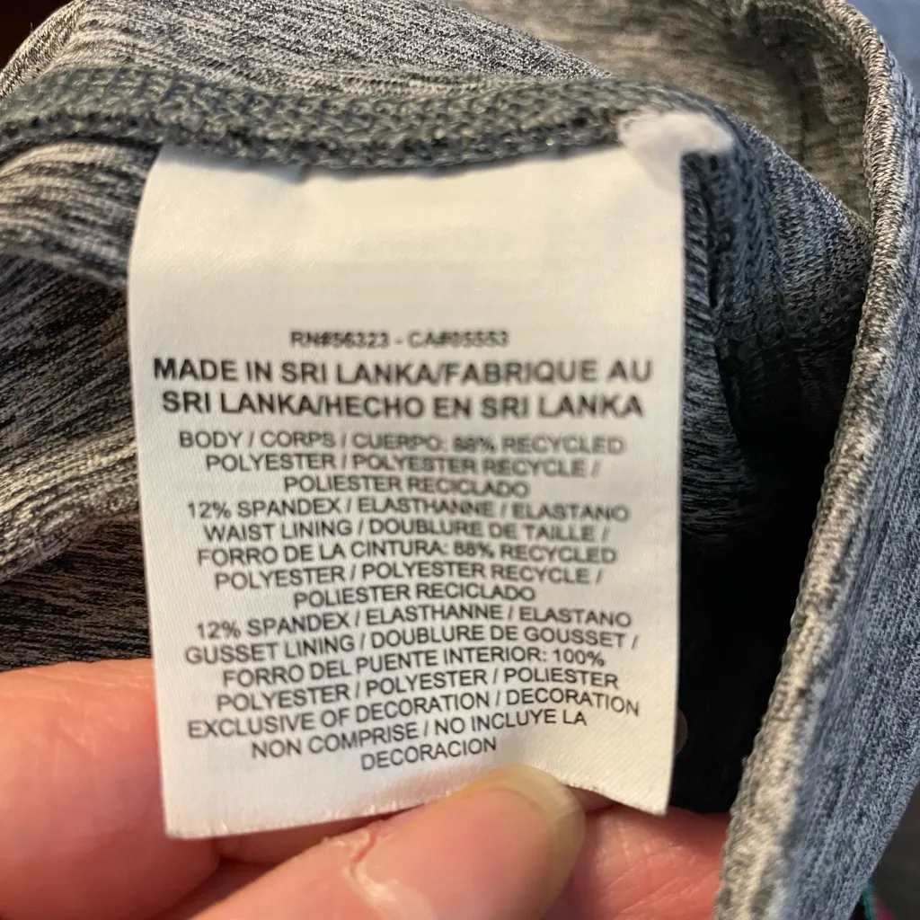 Nike Dri Fit Leggings Tights Yoga Running Activewear7/8 Length Women's Medium - Image 8