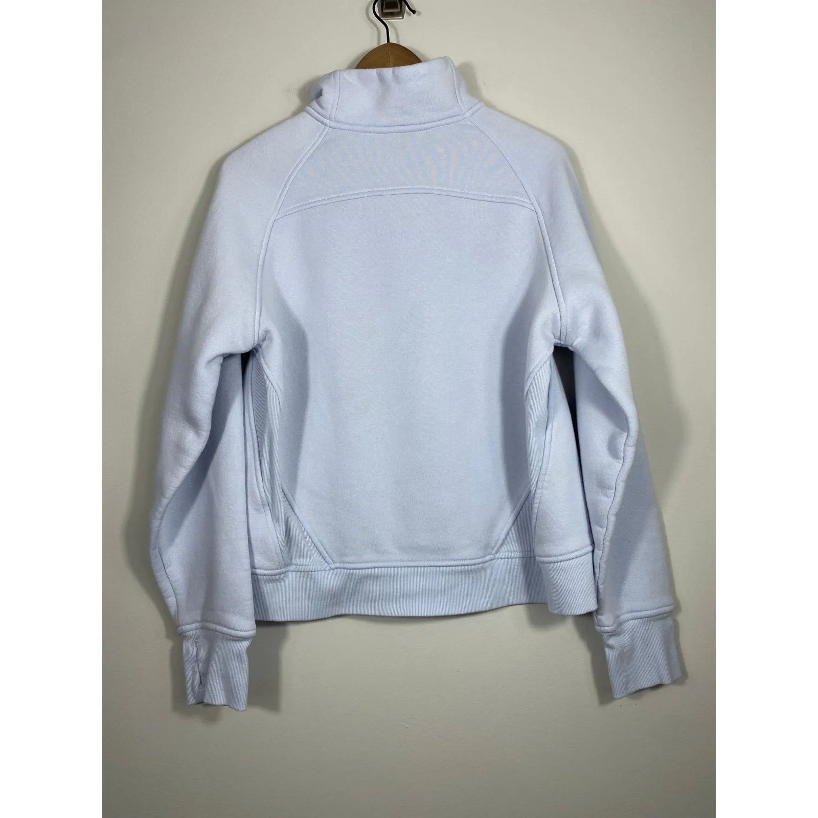 Danskin Half-Zip Fleece Pullover Sweatshirt – Halogen Blue – Size Large - Image 3