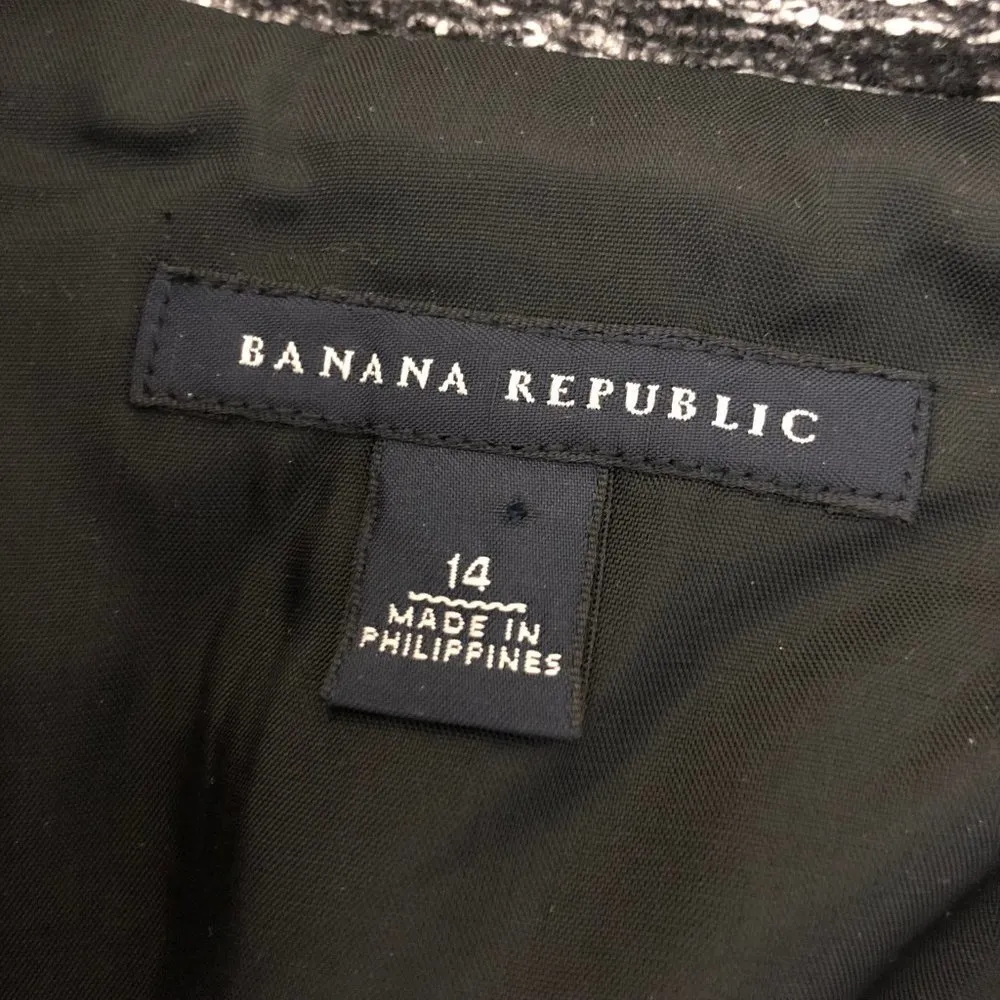 Banana Republic Womens Jacket Marled Wool Blend 14 - Image 3