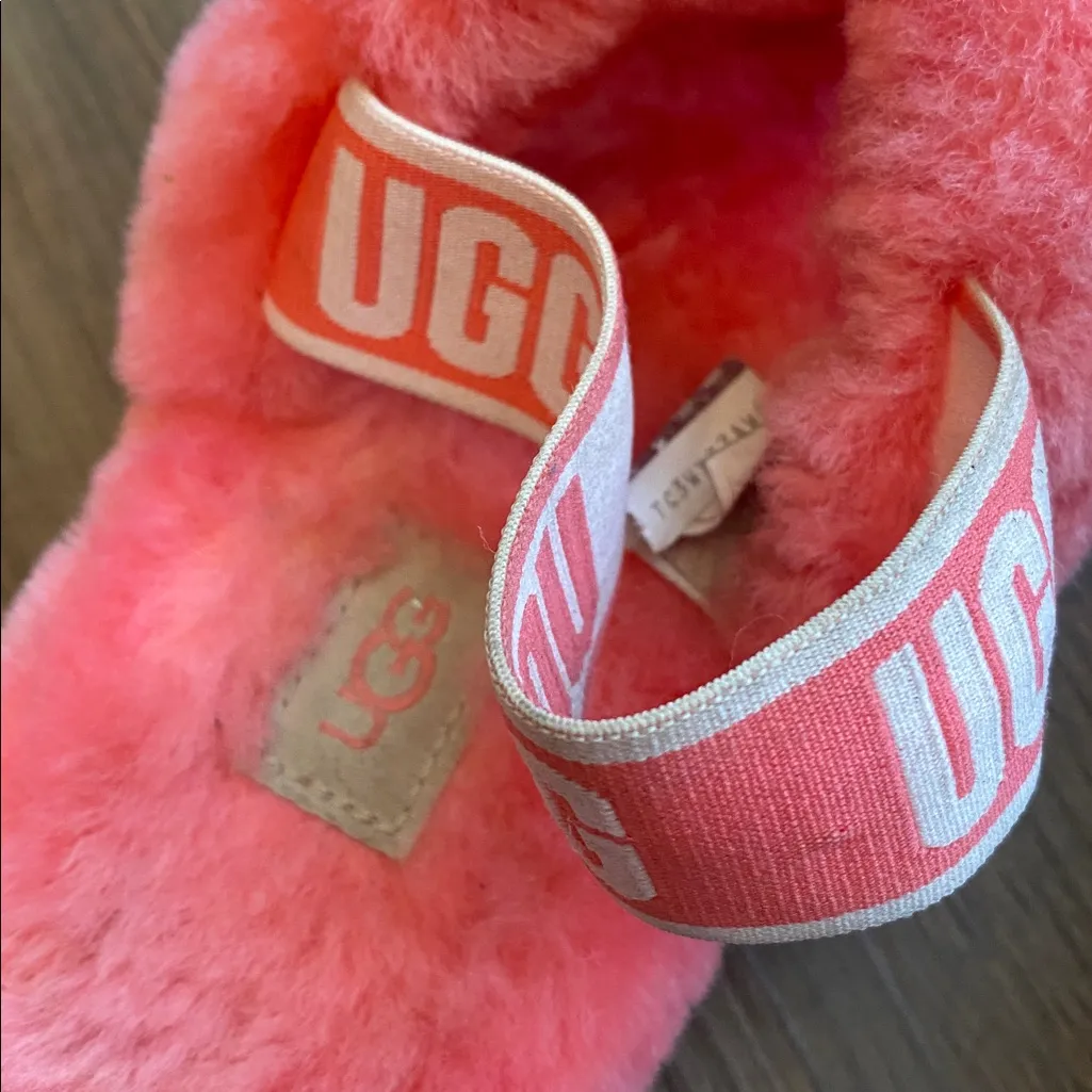 UGG Coral Fluffy Sandals - Image 13