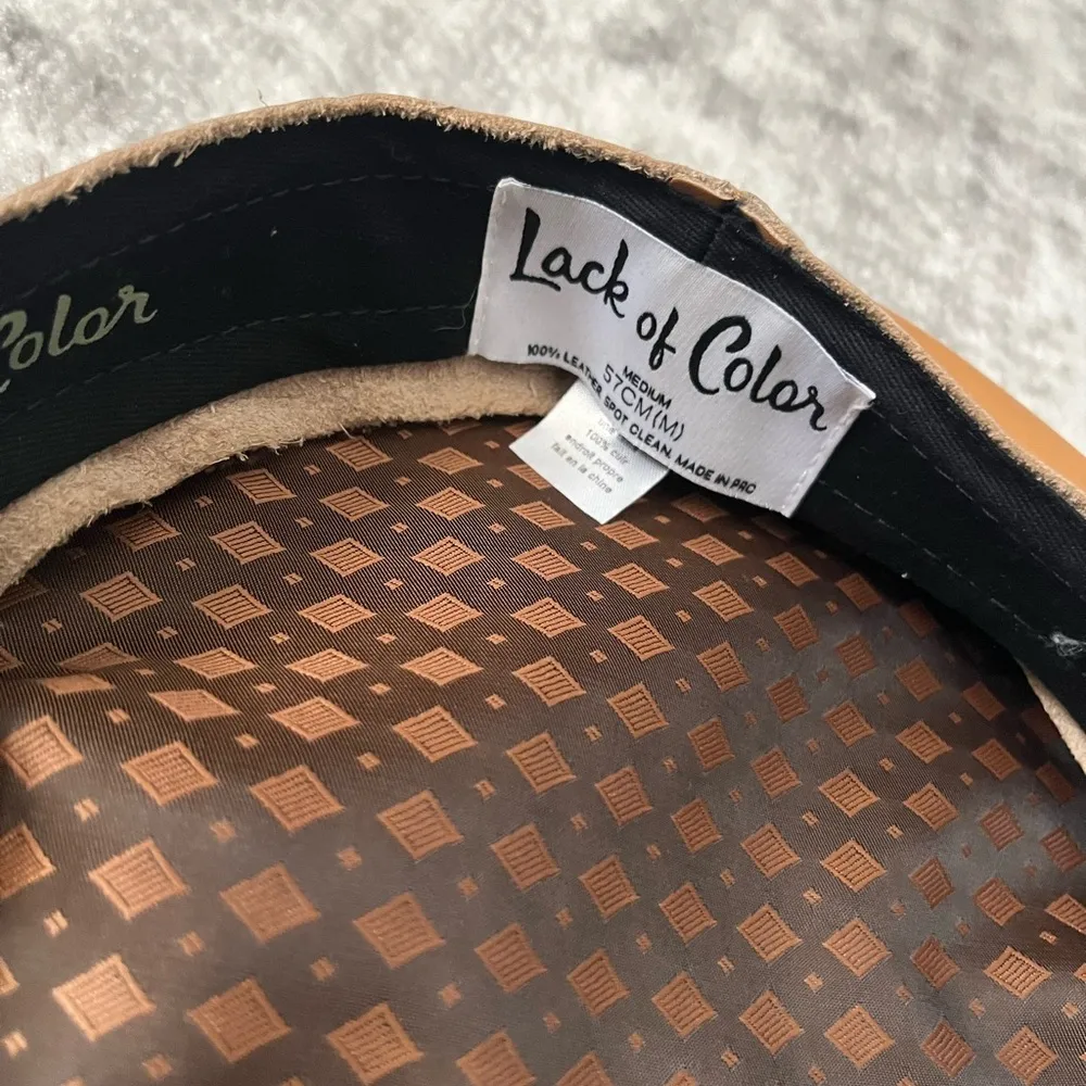 Lack of Color Leather Biker Cap - Image 4