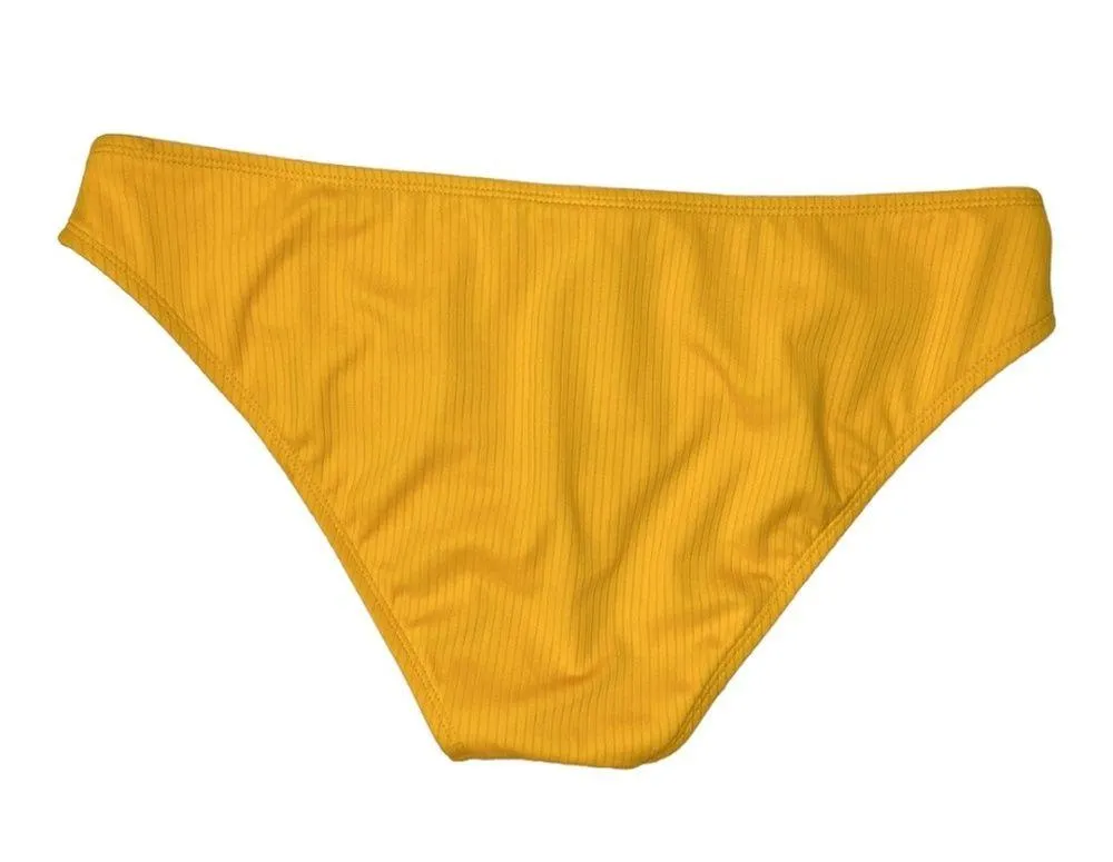 Xhilaration Women's Sunflower Textured Cheeky Bikini Bottom Size Large NWT - Image 2