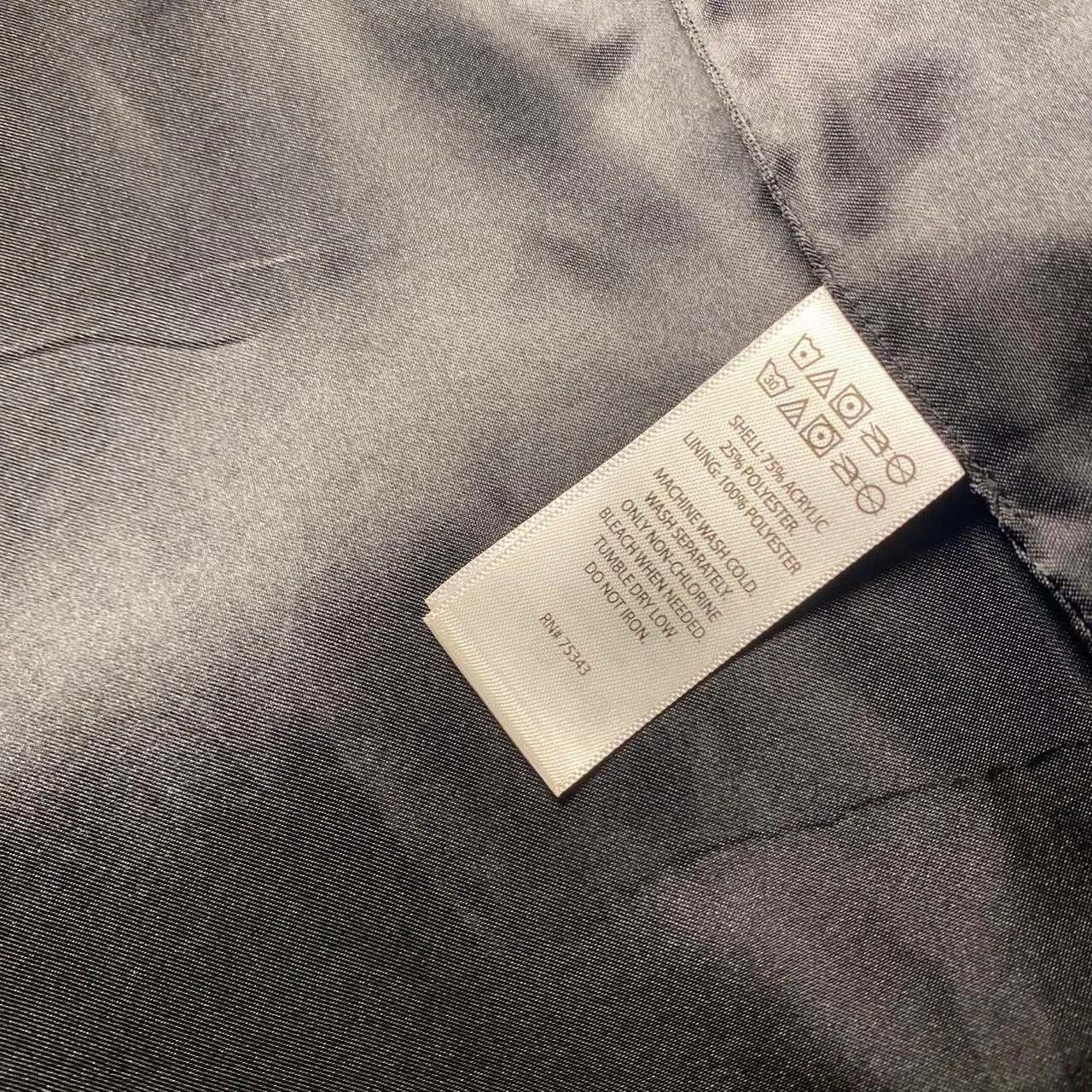 Catherine Malandrino Black, White & Tan Faux Fur Vest - Image 4