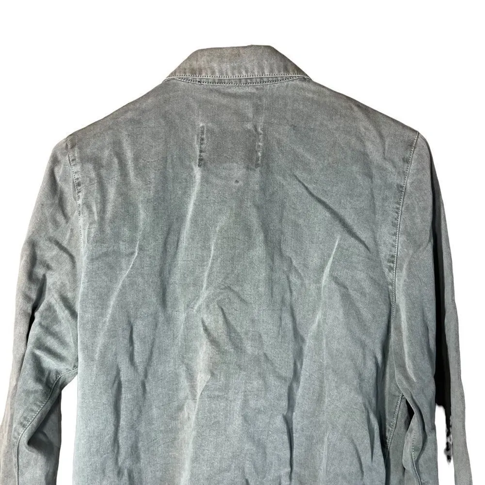 Vintage Democracy We The People Blazer‎ Gray Size 8 - Image 16