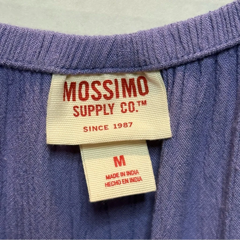 Mossimo Supply Co. Lavender Blouse Purple Size M - Image 3