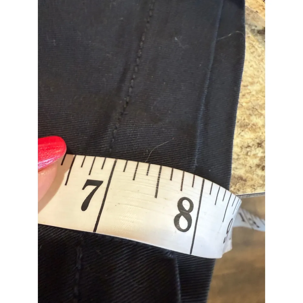 Torrid Navy Chino Shorts Plus Size 1 Drawstring - Image 10