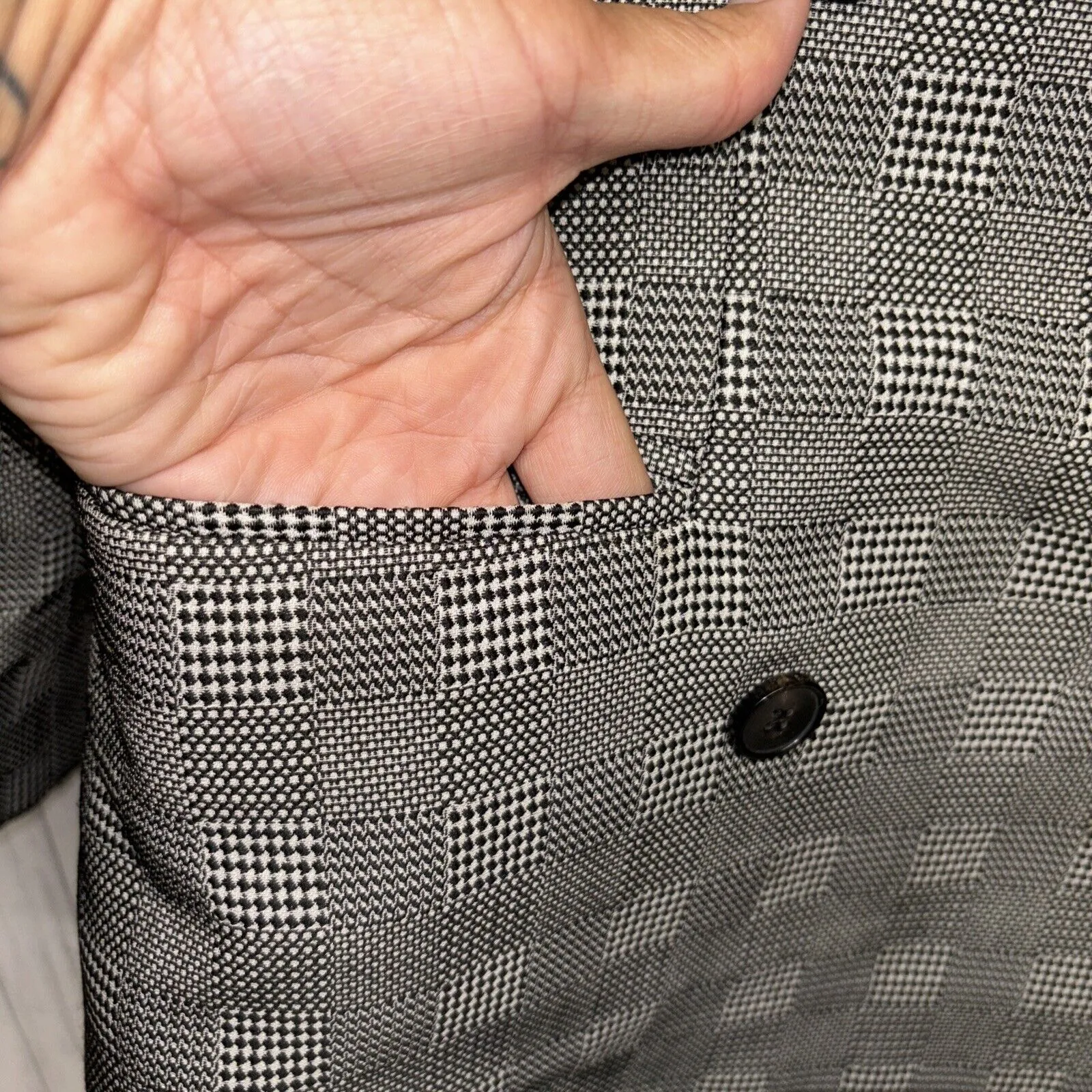 Womens Size 44 US 8 Alexander McQueen Dress Blazer Set EUC - Image 3