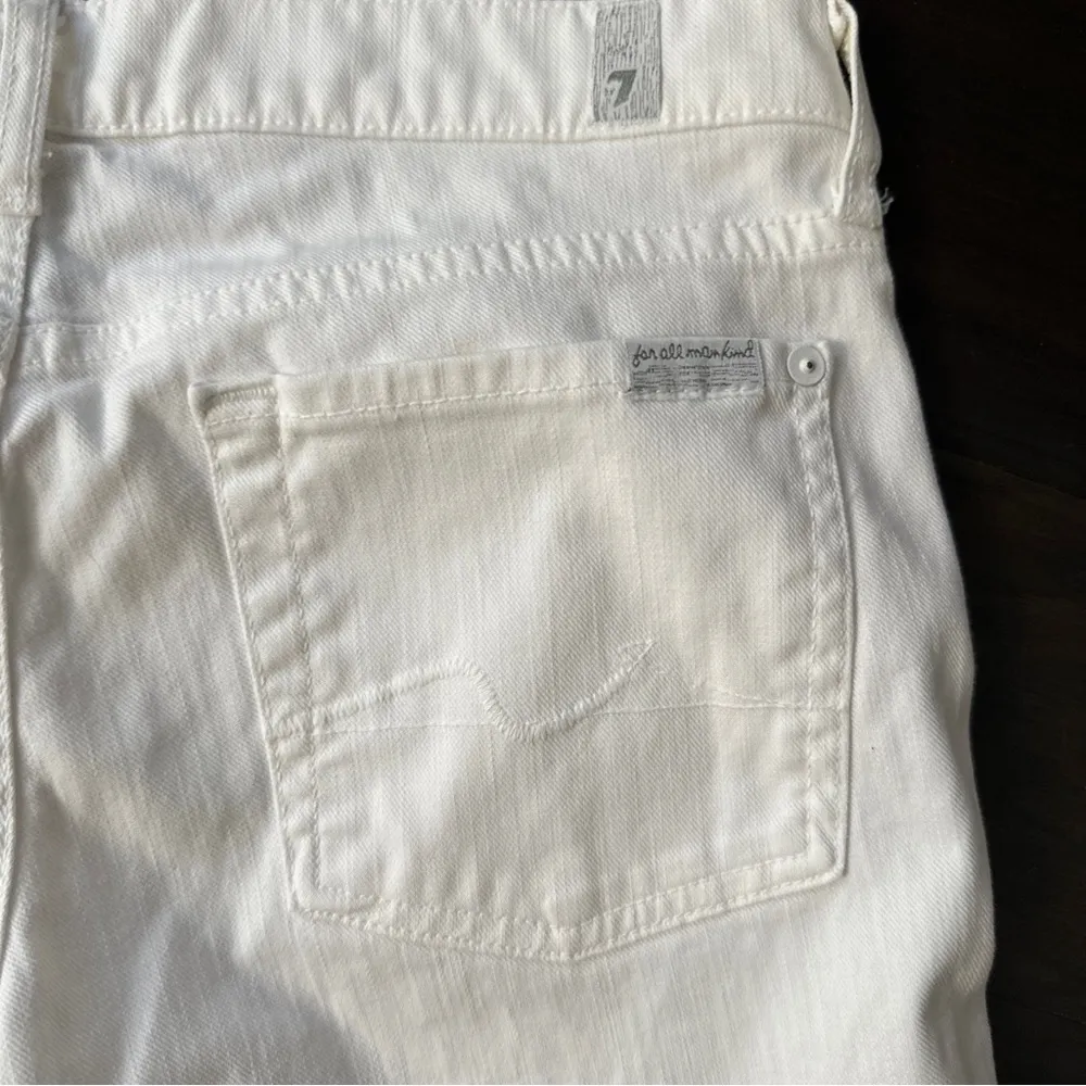 White 28 7 jeans seven for all mankind bootcut - Image 3