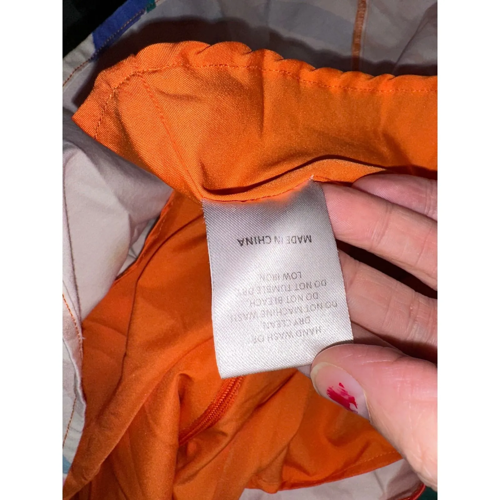 Hutch Floral Print Bow Tie Sleeveless Top V Neck Peplum‎ Multicolor Size M - Image 9