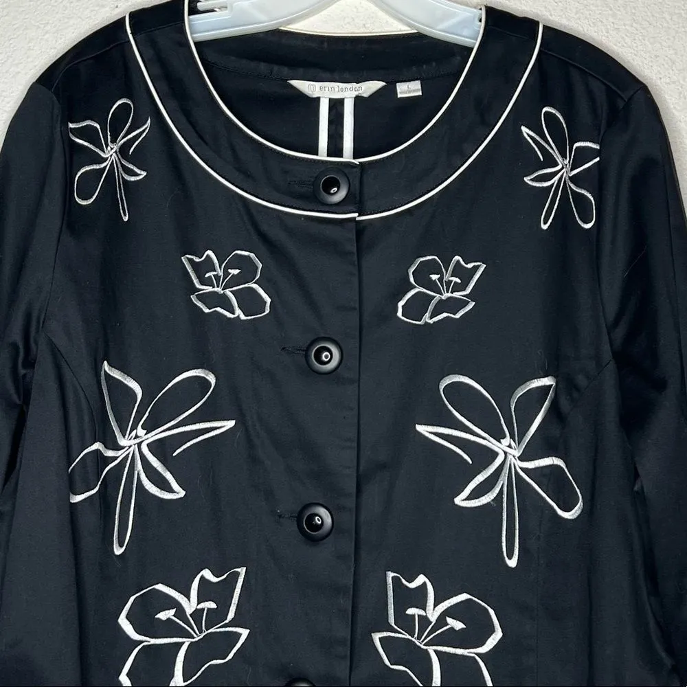 Erin London‎ Jacket Black Size L - Image 2