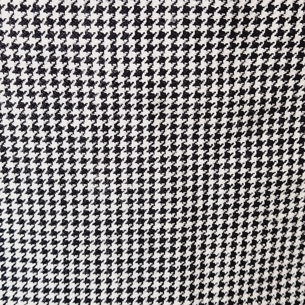LAUREN Ralph Lauren Black White Houndstooth Tank Sheath Dress Linen Wool SZ: 4 - Image 10