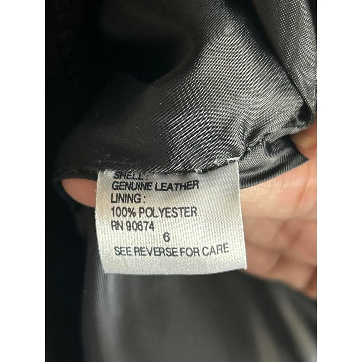 Boston Proper Suede Leather Jacket Sz 6 Grey Snake Moto - Image 7