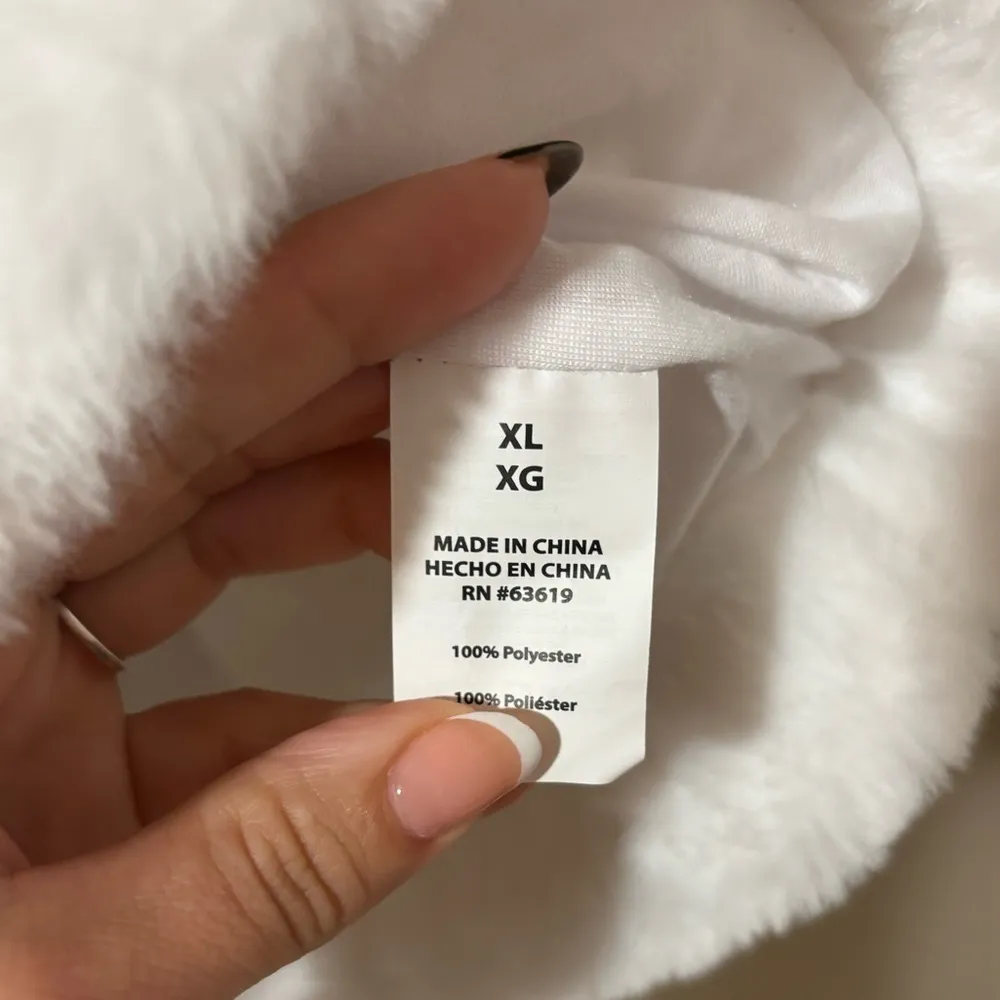 Fleece Fir Sherpa Jacket:XLarge - Image 6