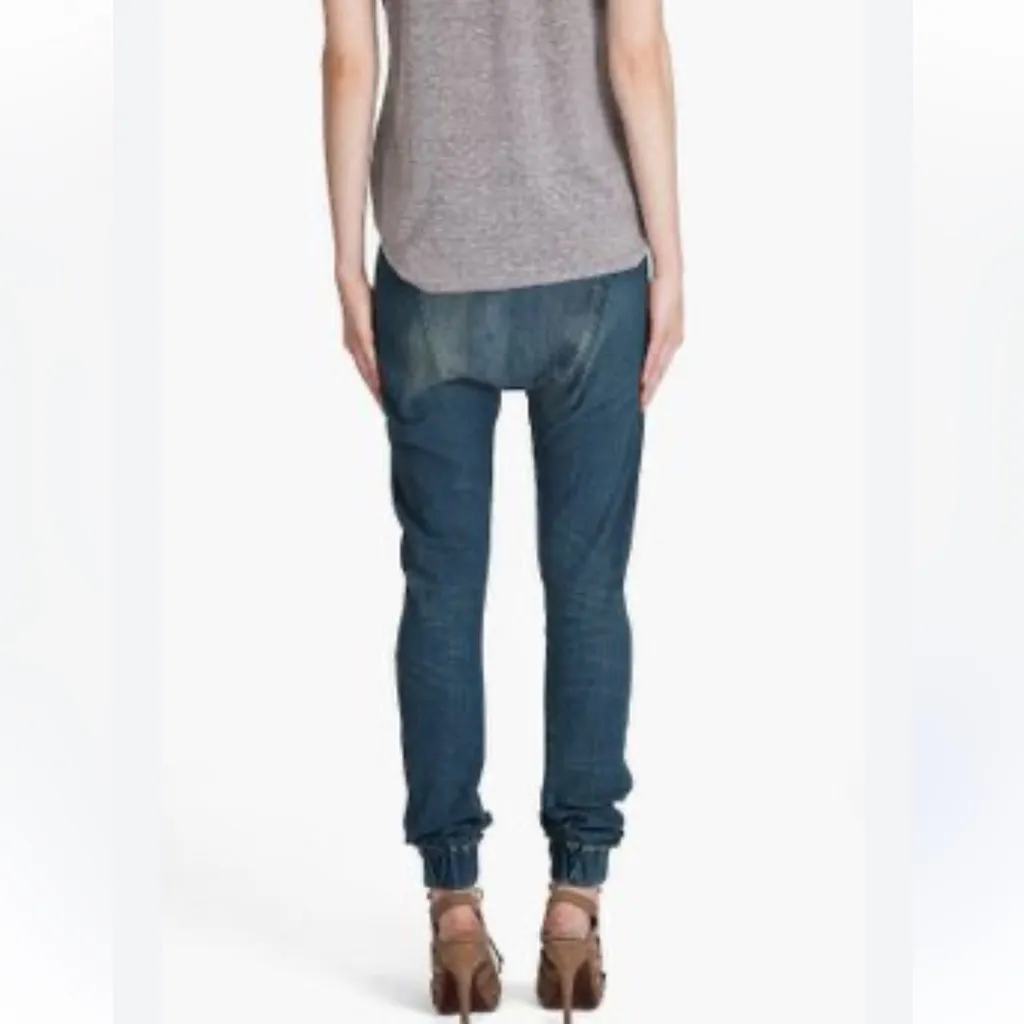 R13 Dark blue sweat jeans - Image 2