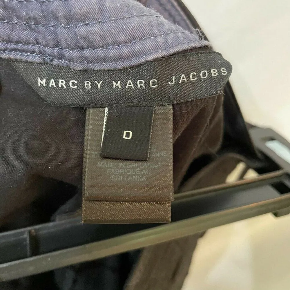 Marc By Marc Jacobs Womens Black Side Zip Slash Pockets Mini Skirt 0 Academia - Image 7