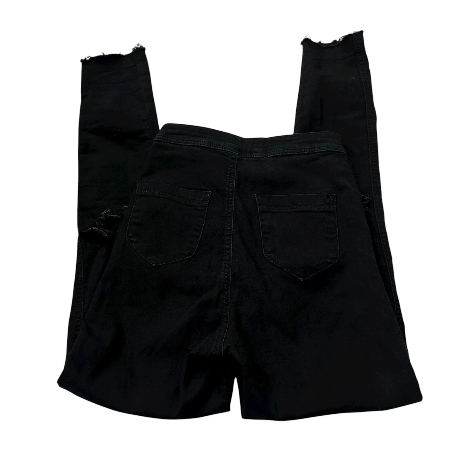 Asos Black Stretch High Rise Skinny Jeans Women's Size 25 | 17-10-2 - Image 3