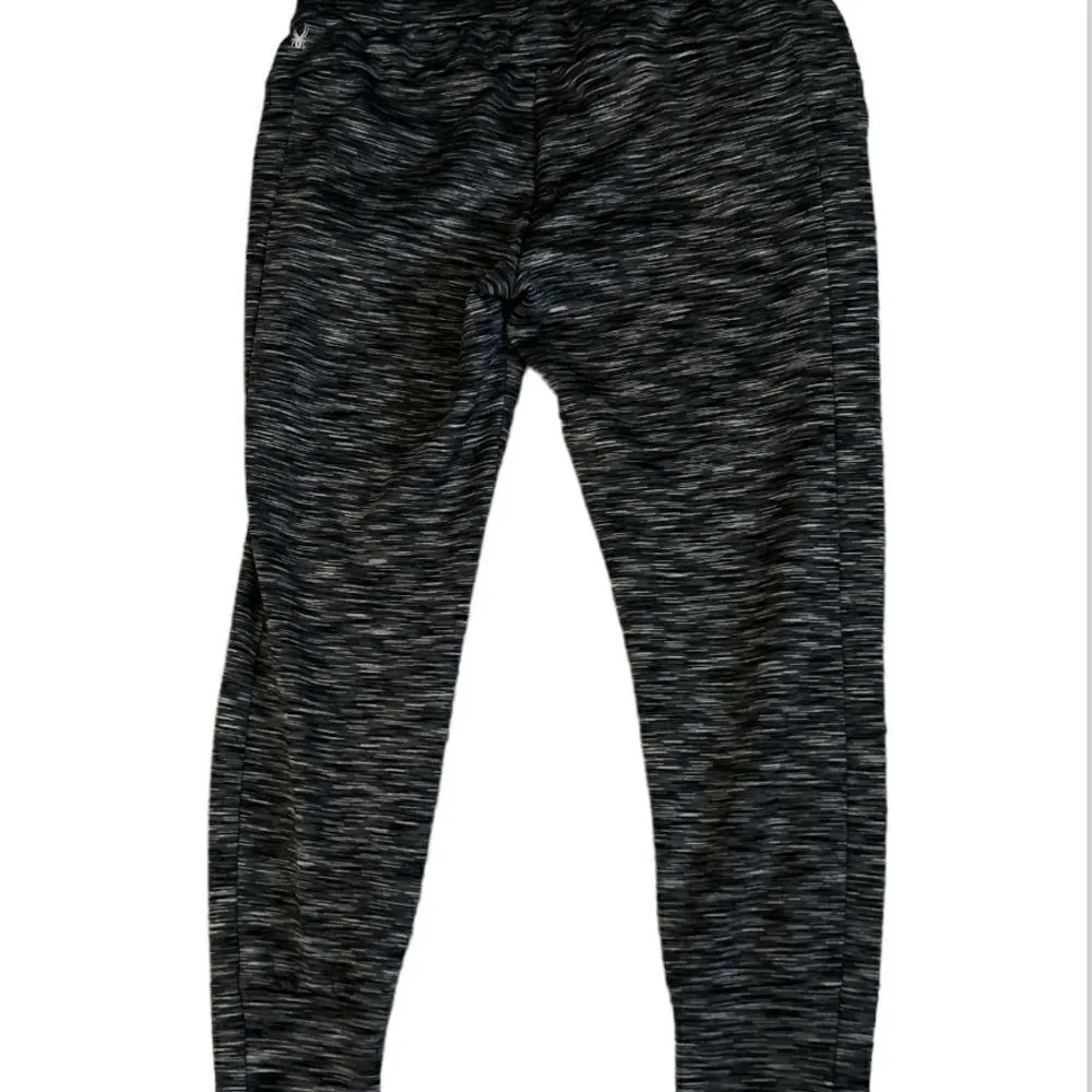 Spyder  Gray Black Drawstring Joggers Size Medium - Image 4