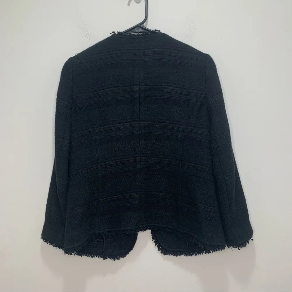 Banana Republic Black Blazer Jacket Size 6P - Image 3