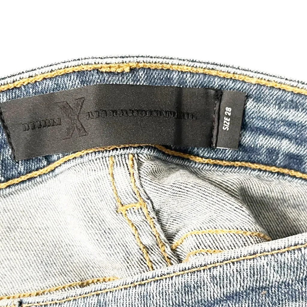 Alexander Wang x Denim X Skinny Jeans Size 28 Whip Wash Stretch Mid Rise - Image 12
