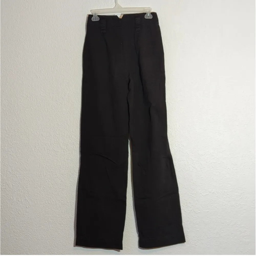 Boyish the Liam Black Beauty wide leg twill pants size 25 NWT - Image 6