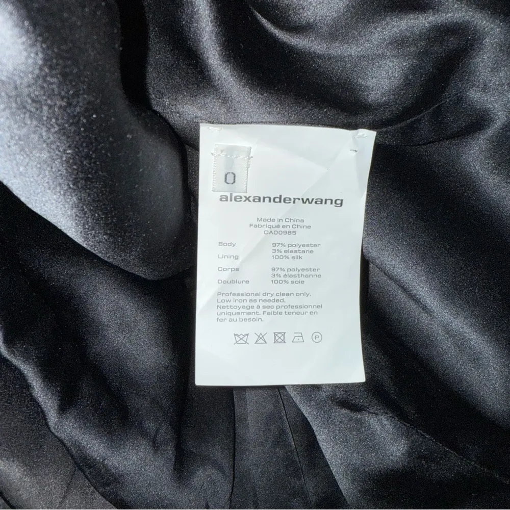 Alexander Wang Black Diamanté Charm Mini Sport Dress - Image 12