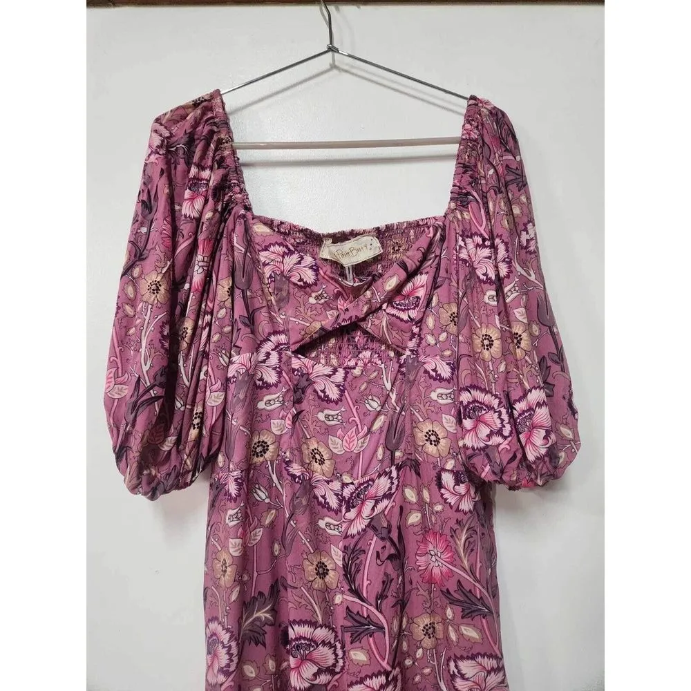 Free People Jen’s Pirate Booty Baroque Highgrove Jumpsuit Size L. A49  A-47 - Image 8