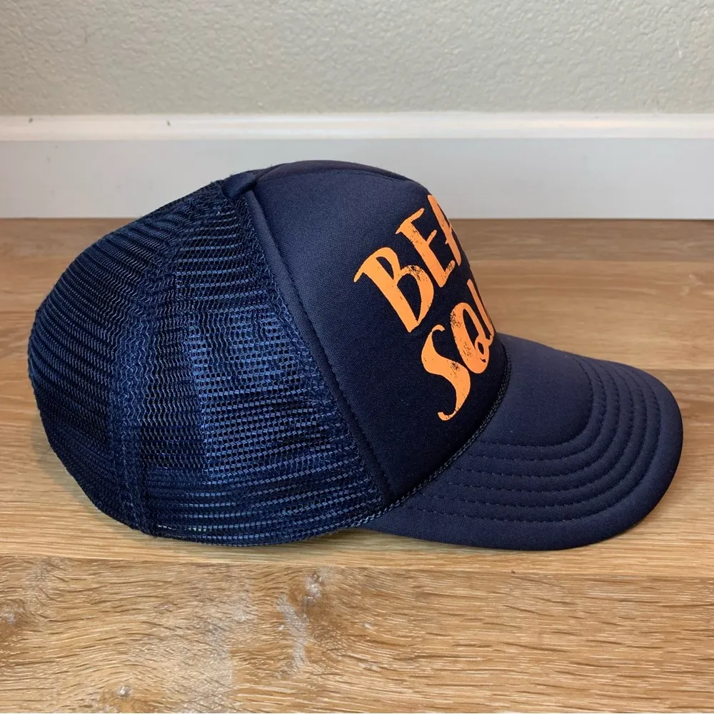 O'neill Beach Squad Blue Mesh Snapback Trucker Hat - Image 6