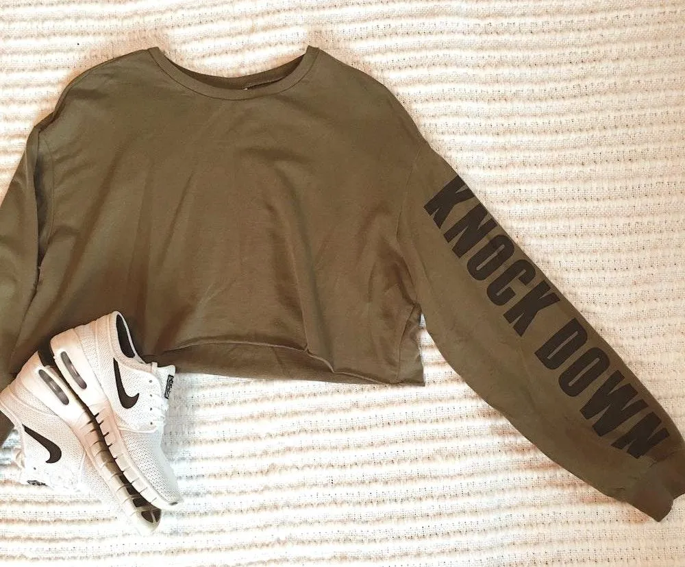 H&M Long Sleeve Crop Top - Image 2